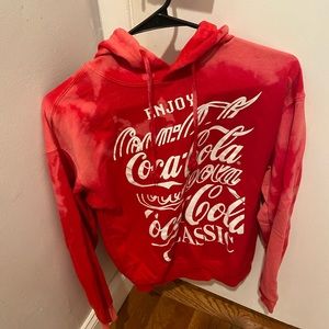 Coca Cola bleached hoodie